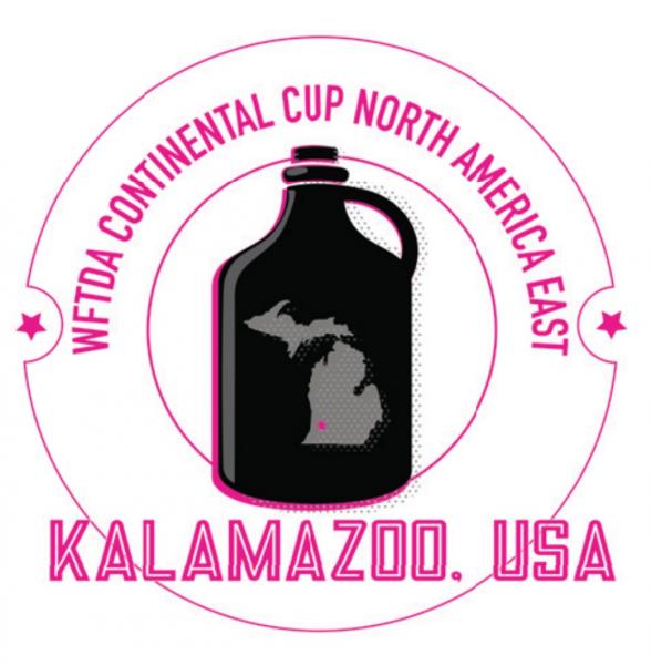2018 WFTDA Continental Cup - N.A. East logo
